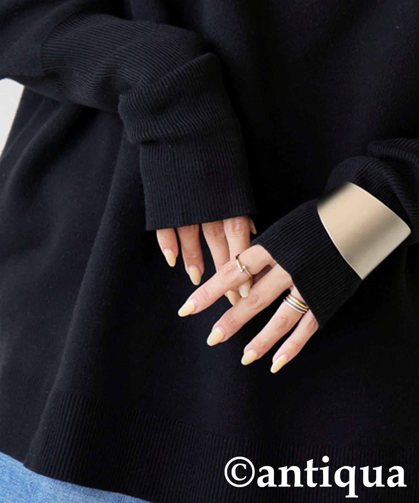 Bottleneck Knit Ladies