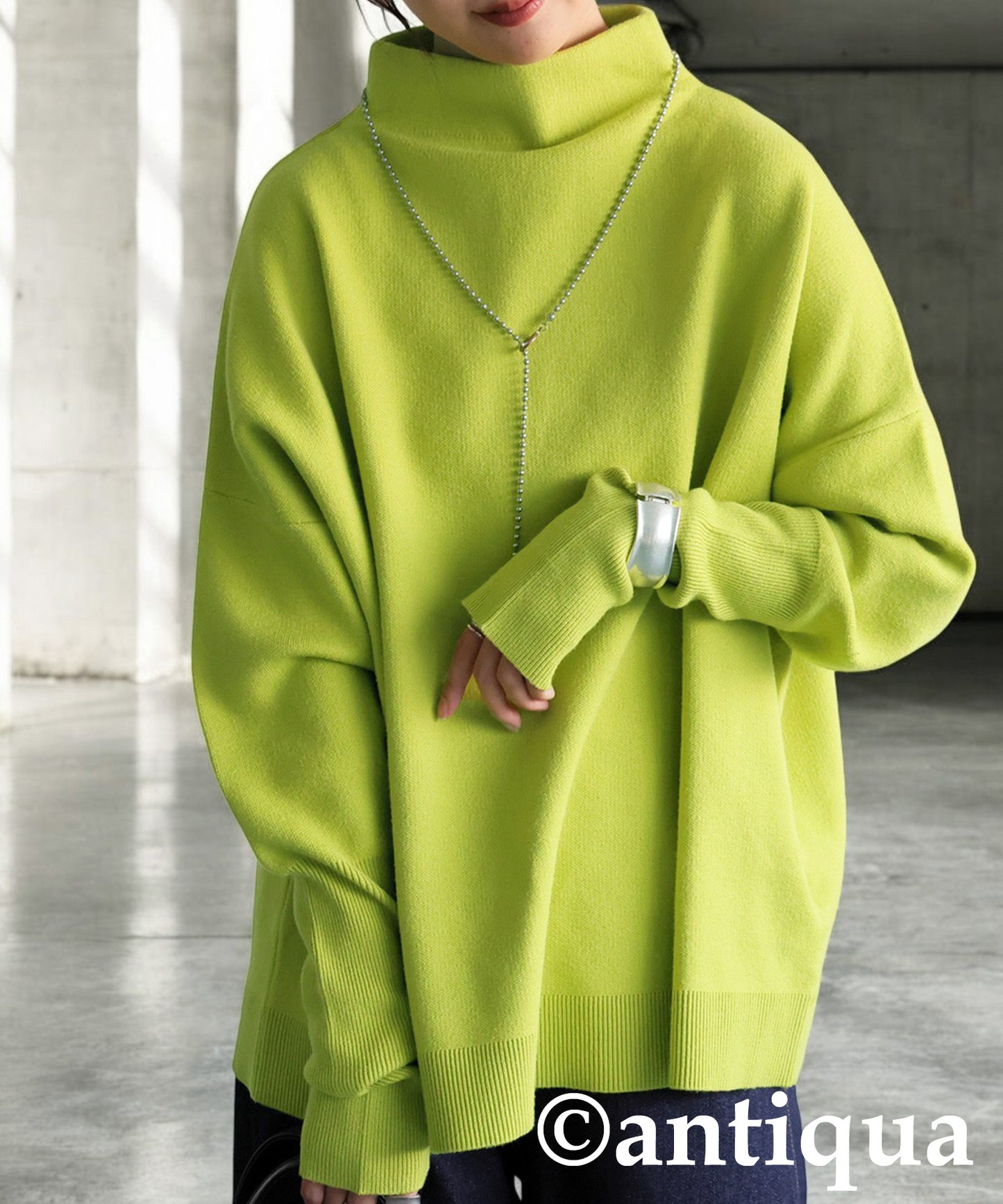 Bottleneck Knit Ladies