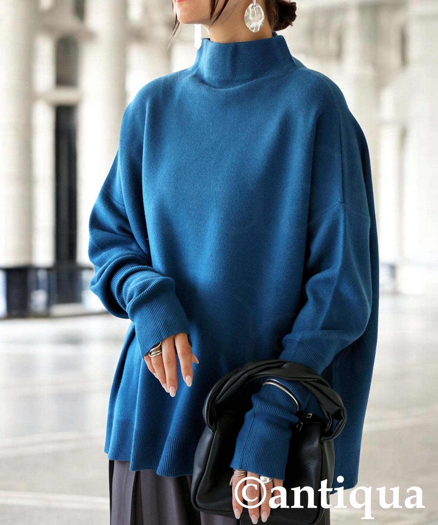 Bottleneck Knit Ladies