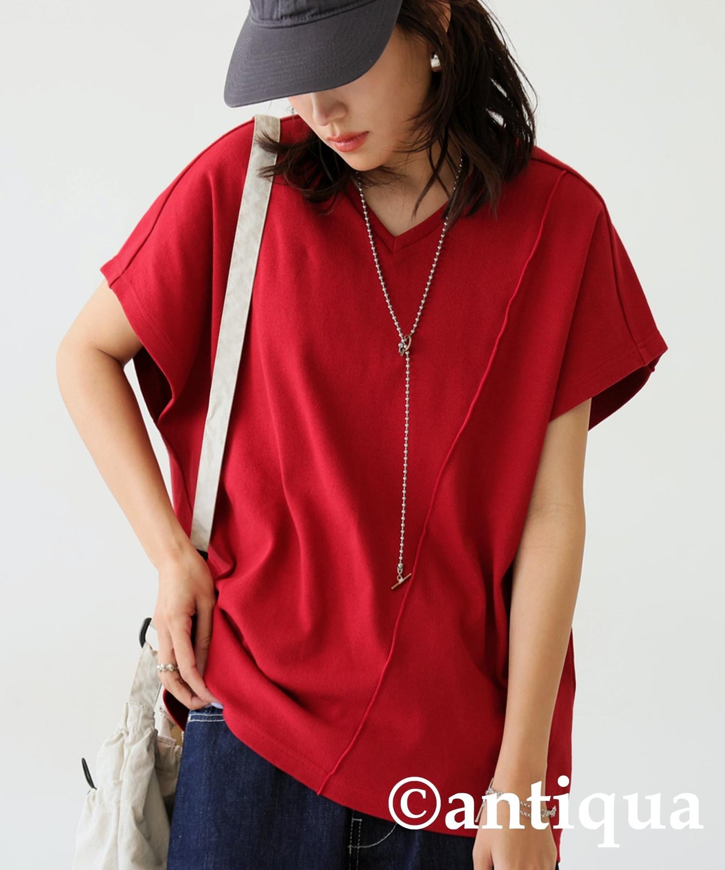 Ladies Sleek Beauty Mellow French Sleeve Tops