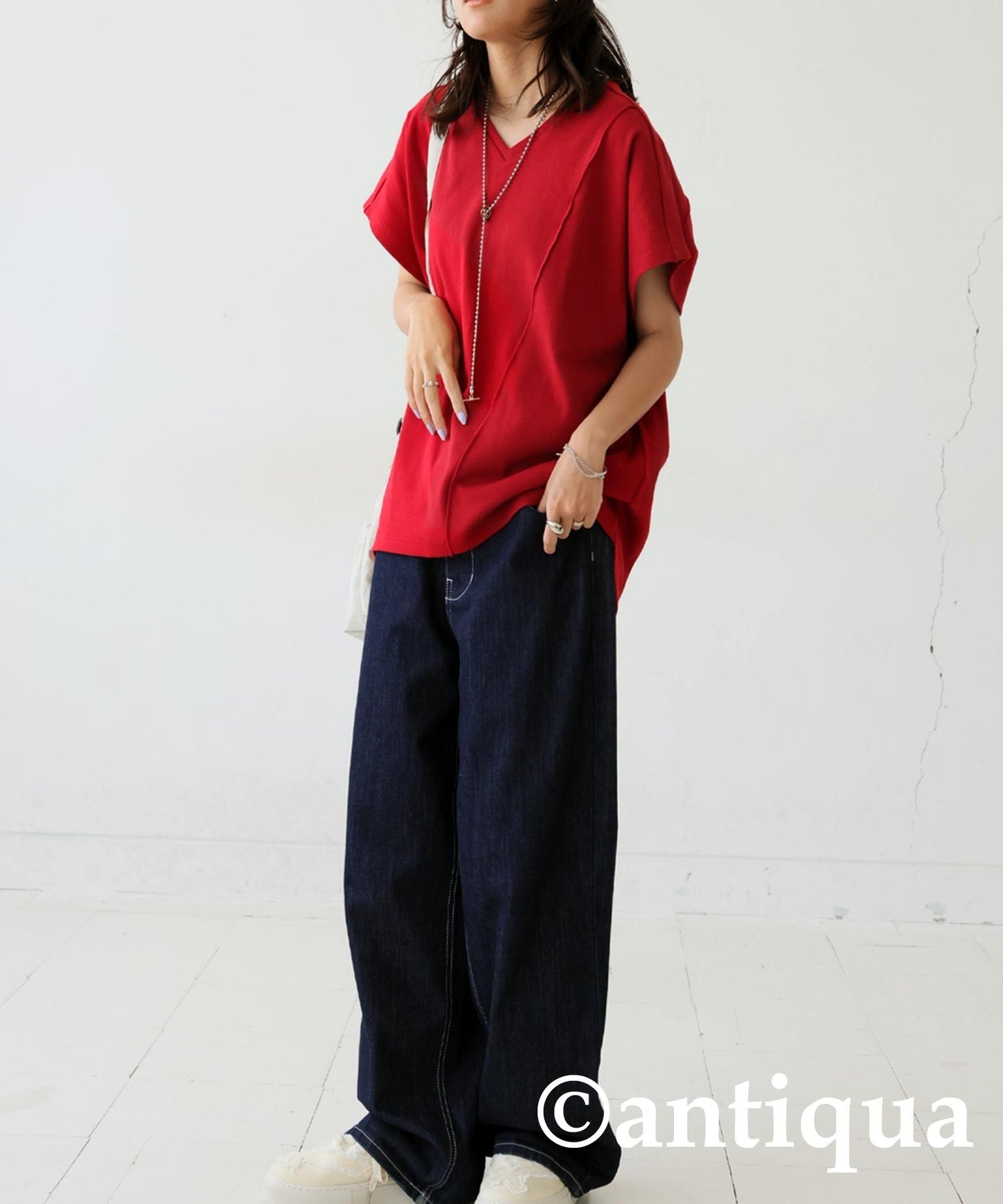 Ladies Sleek Beauty Mellow French Sleeve Tops