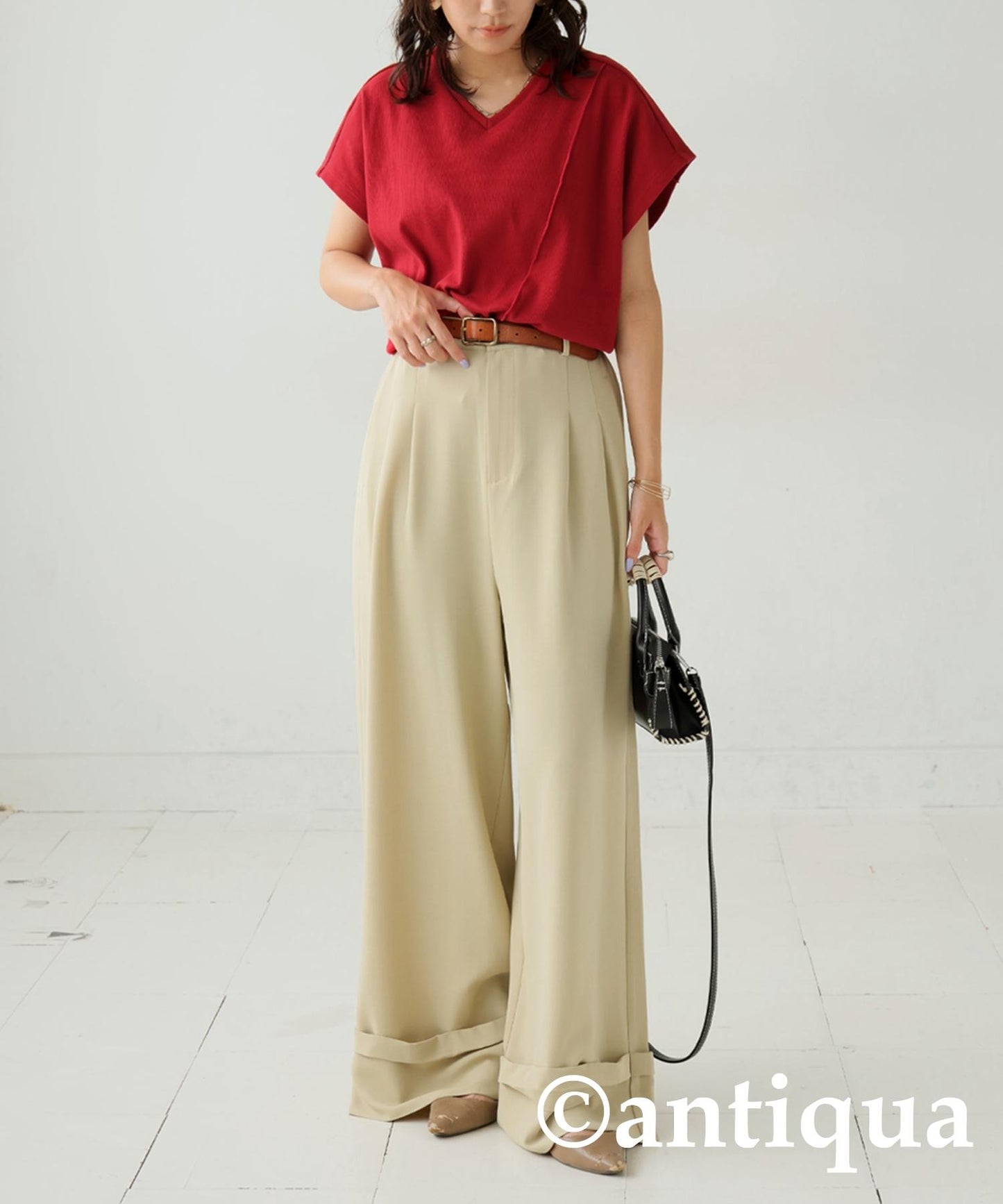 Ladies Sleek Beauty Mellow French Sleeve Tops