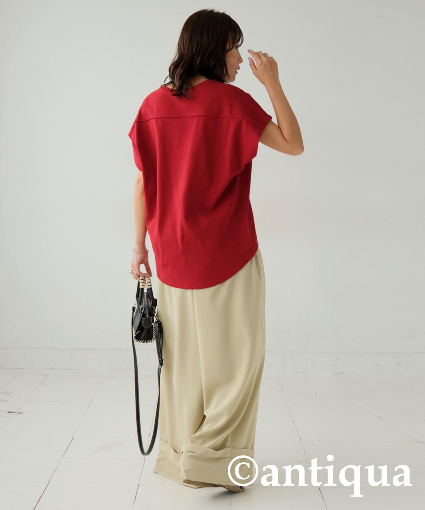 Ladies Sleek Beauty Mellow French Sleeve Tops