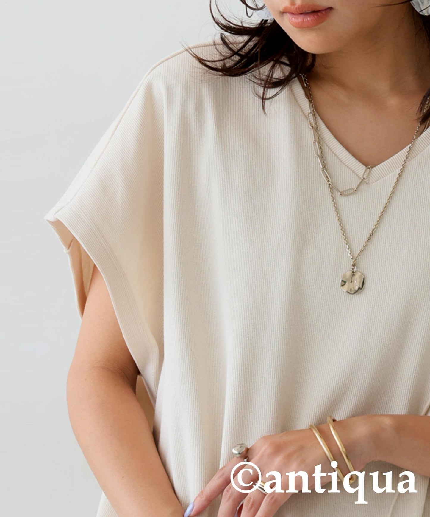 Ladies Sleek Beauty Mellow French Sleeve Tops