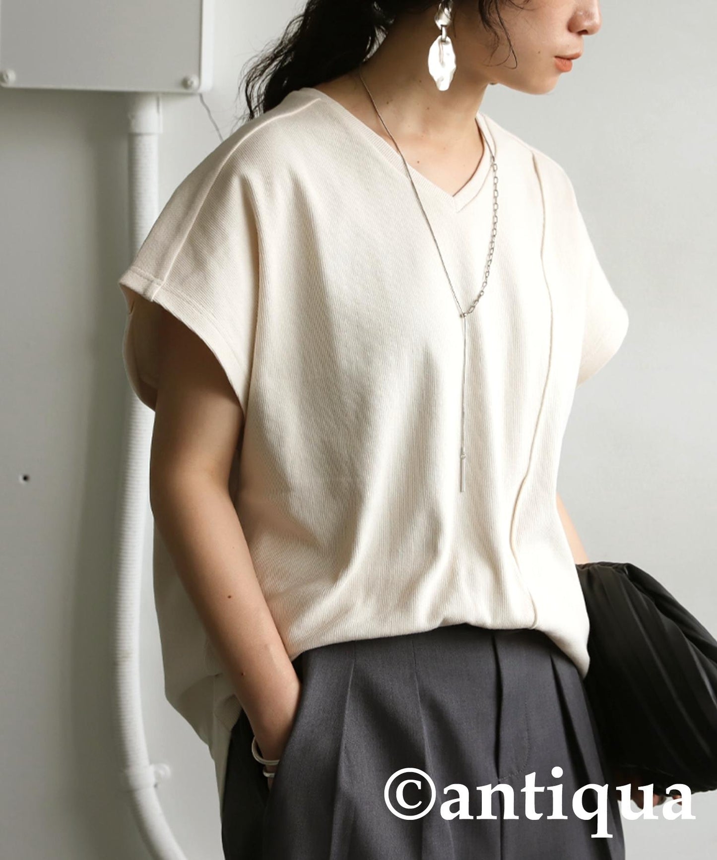 Ladies Sleek Beauty Mellow French Sleeve Tops