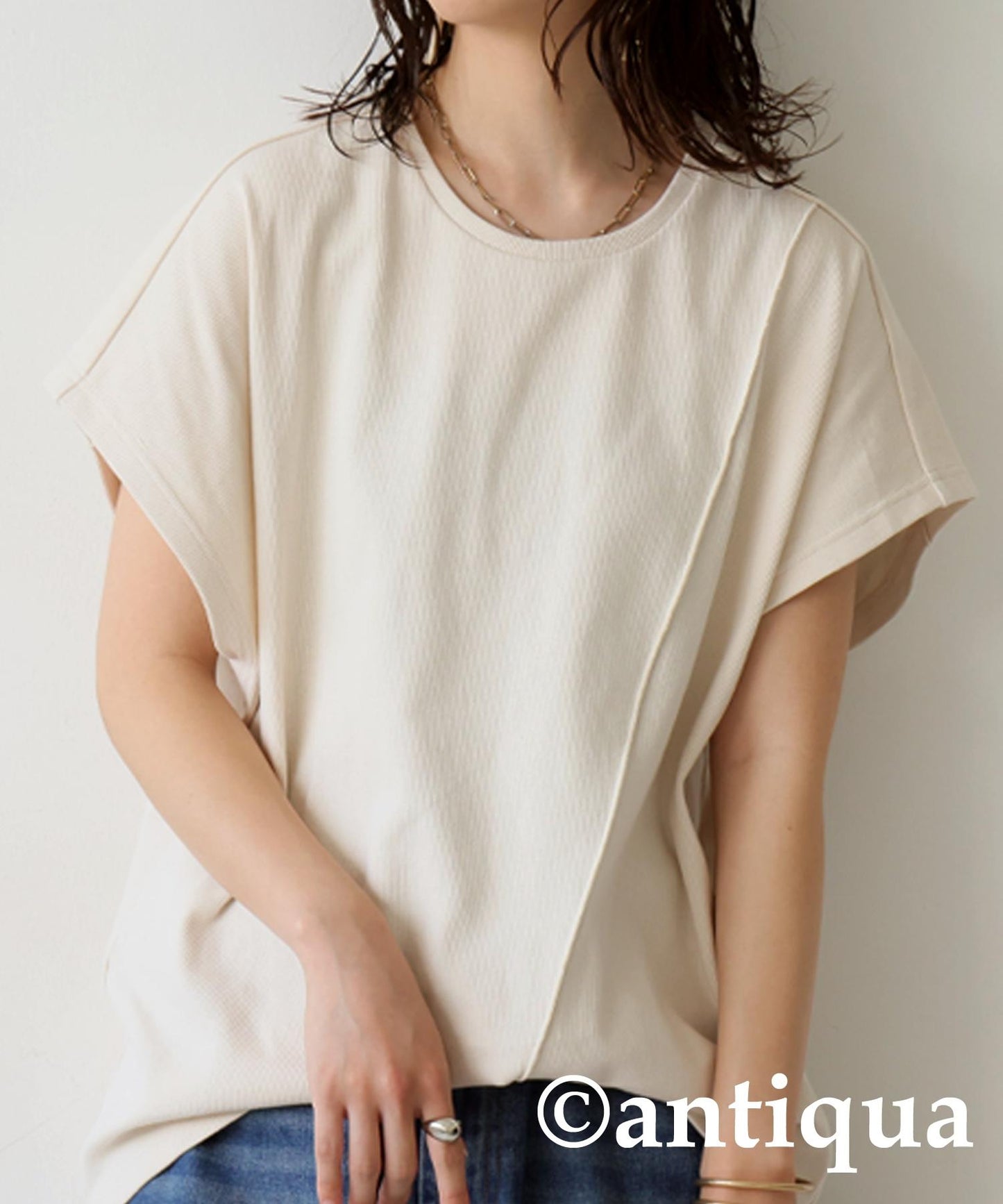 Ladies Sleek Beauty Mellow French Sleeve Tops