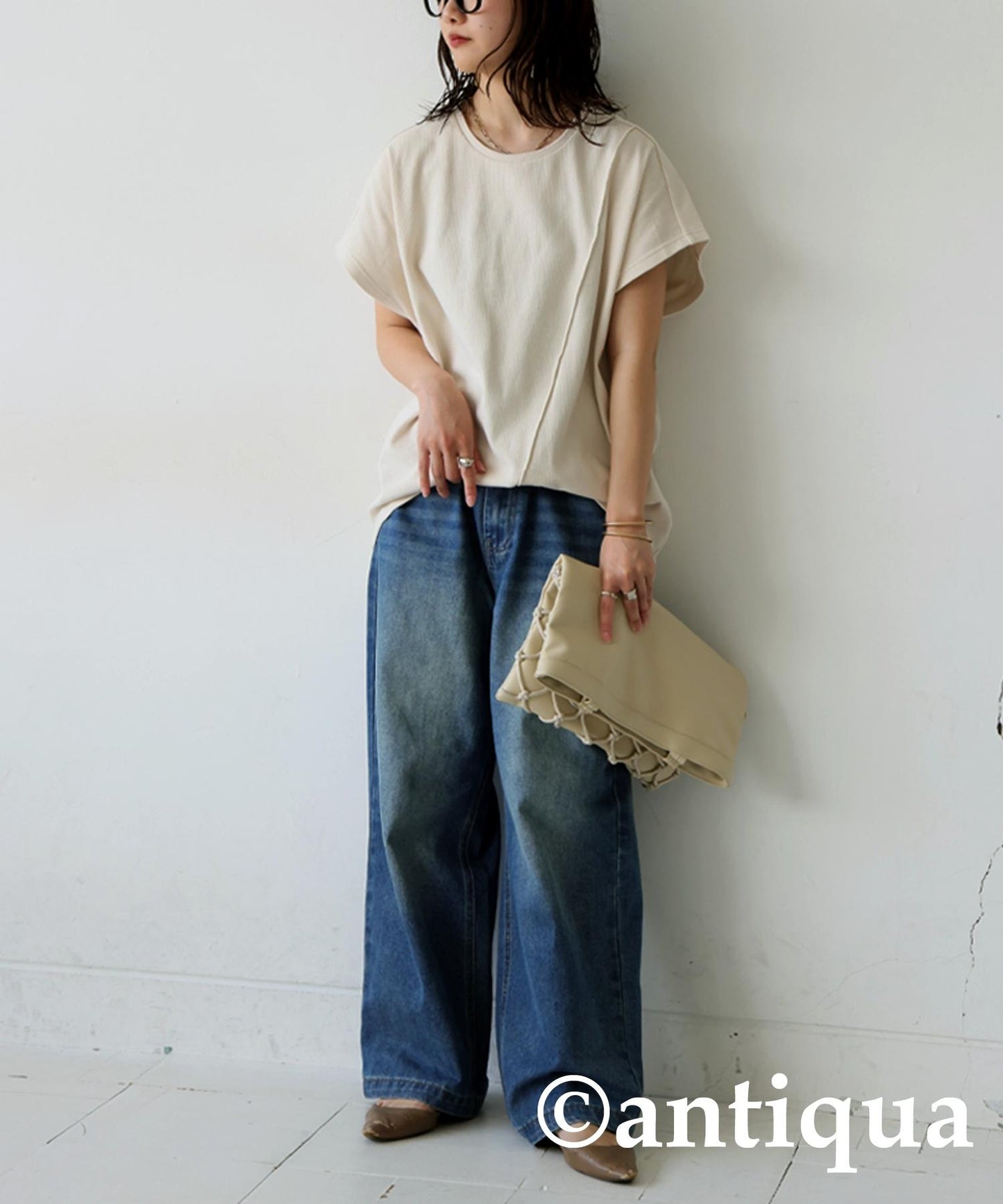 Ladies Sleek Beauty Mellow French Sleeve Tops