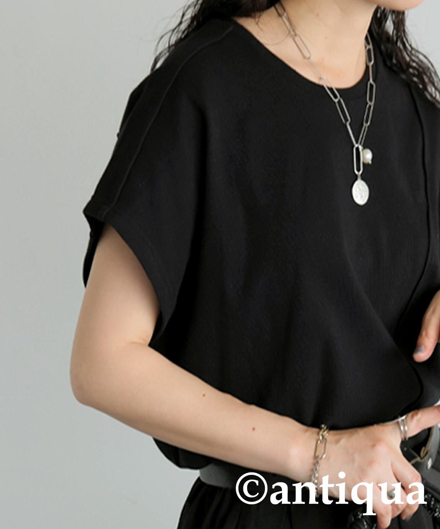 Ladies Sleek Beauty Mellow French Sleeve Tops