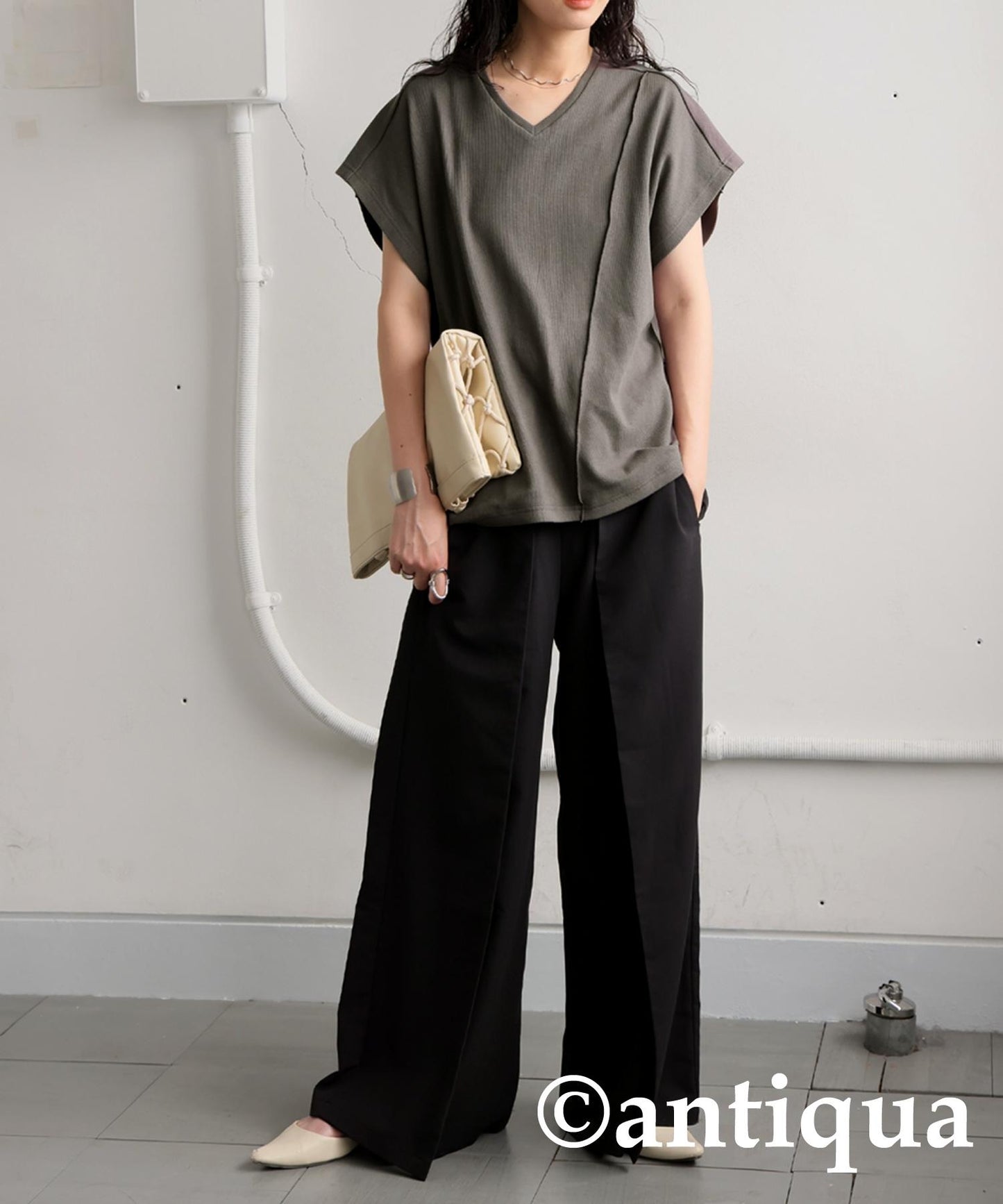 Ladies Sleek Beauty Mellow French Sleeve Tops