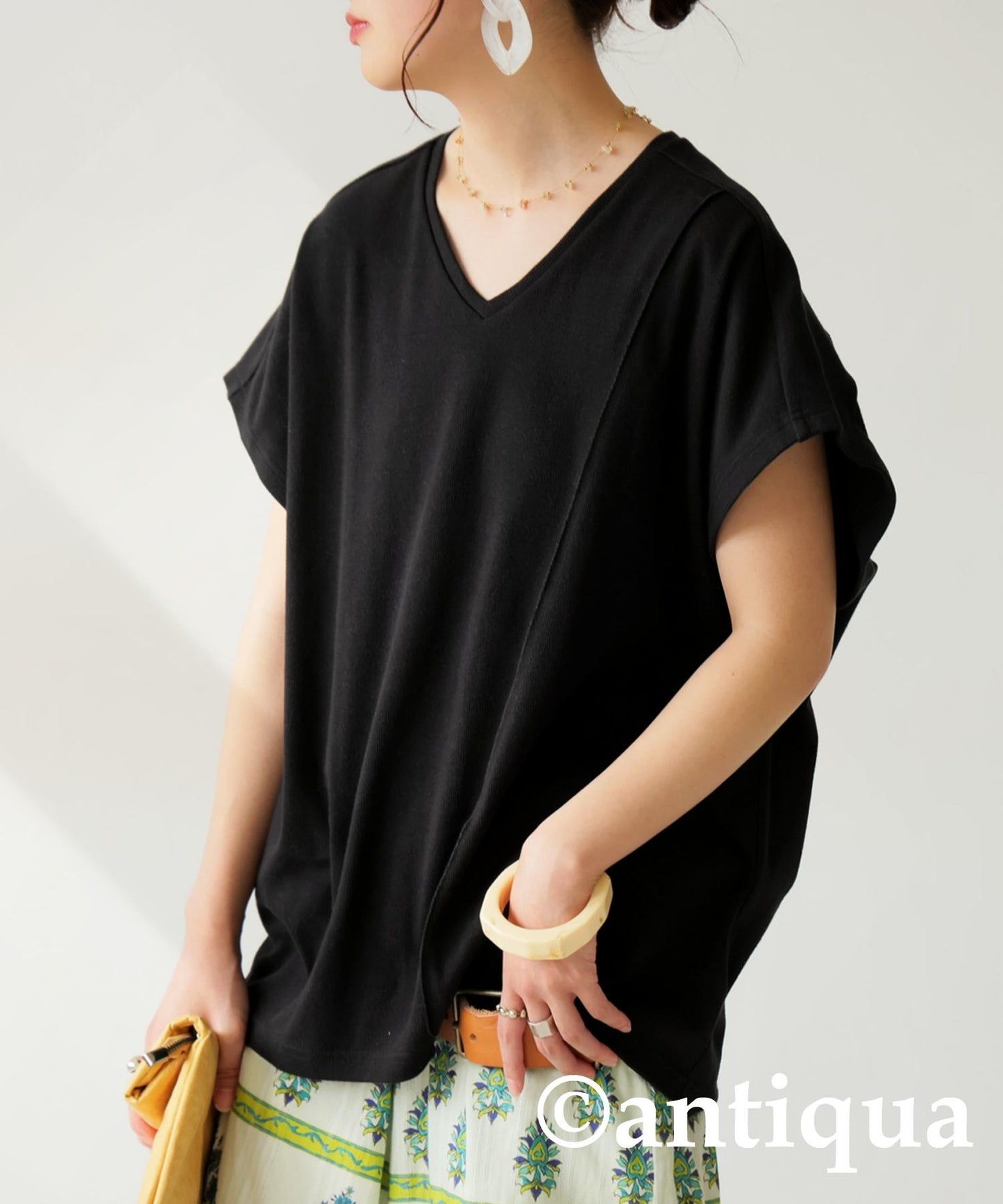 Ladies Sleek Beauty Mellow French Sleeve Tops