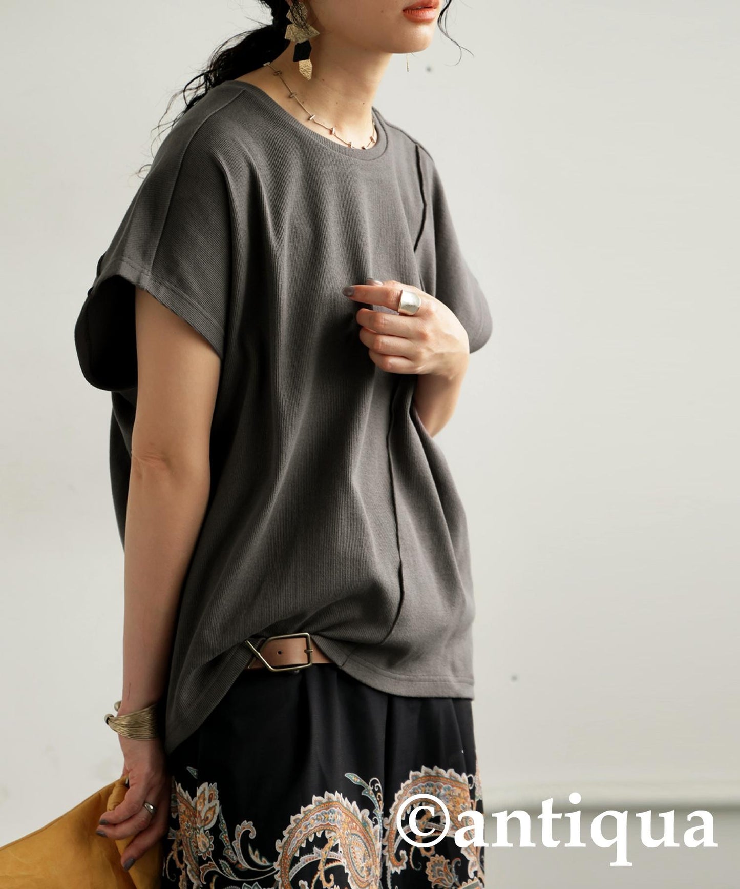 Ladies Sleek Beauty Mellow French Sleeve Tops