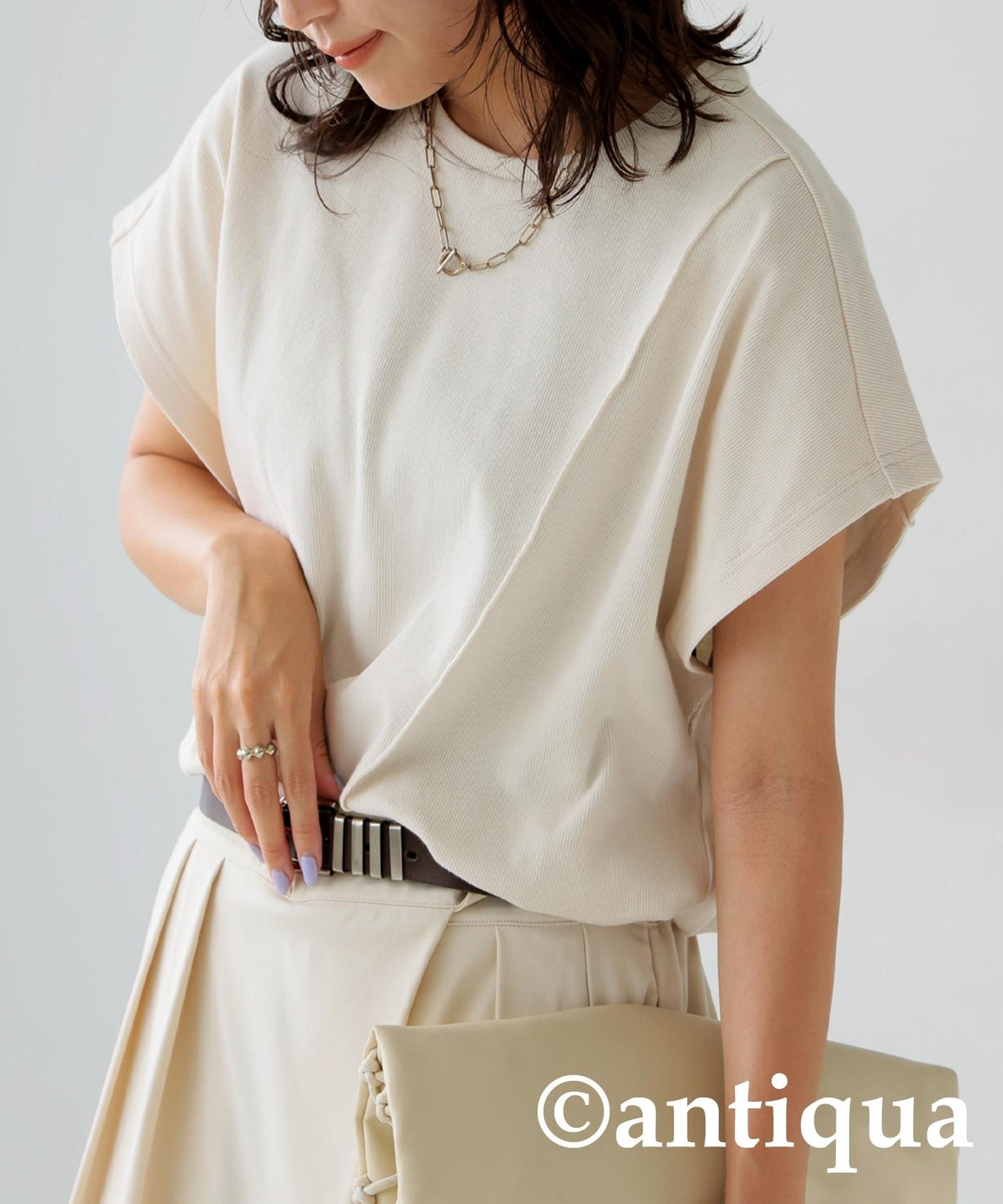 Ladies Sleek Beauty Mellow French Sleeve Tops