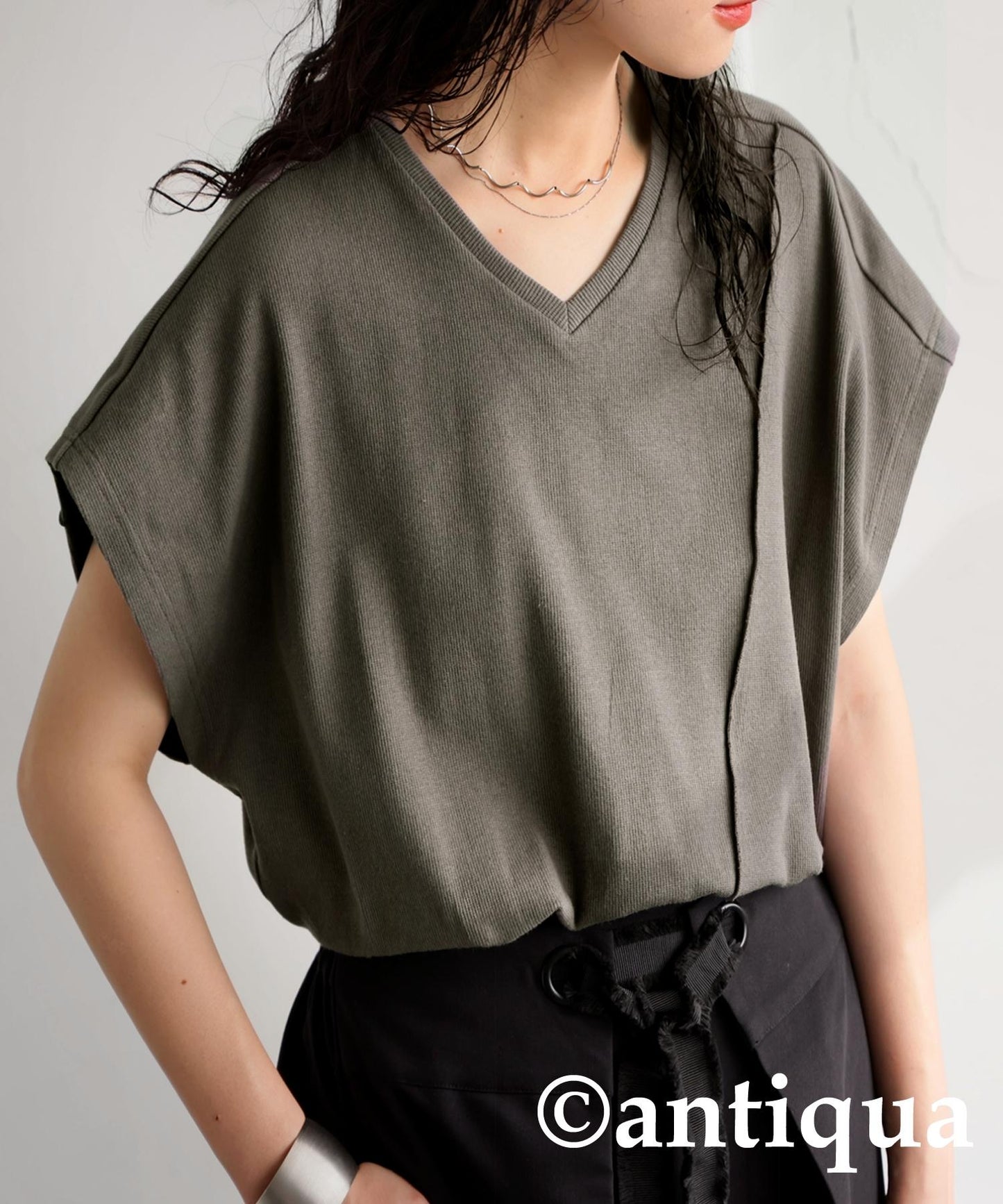 Ladies Sleek Beauty Mellow French Sleeve Tops