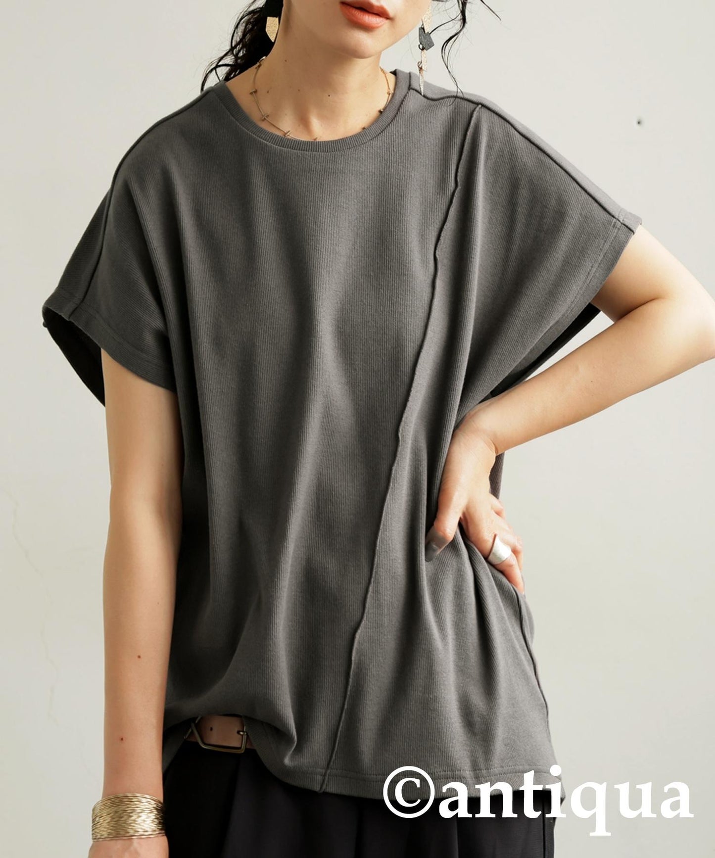 Ladies Sleek Beauty Mellow French Sleeve Tops