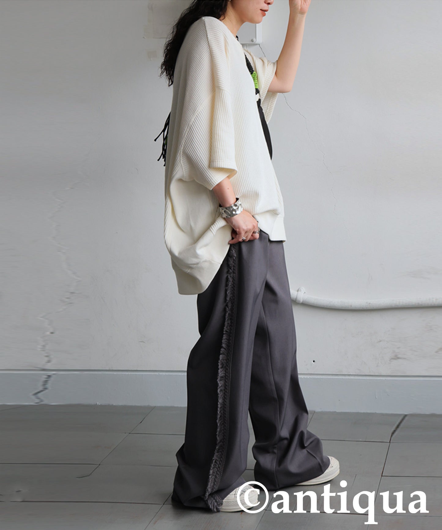 Ladies Kaftan Collar Top