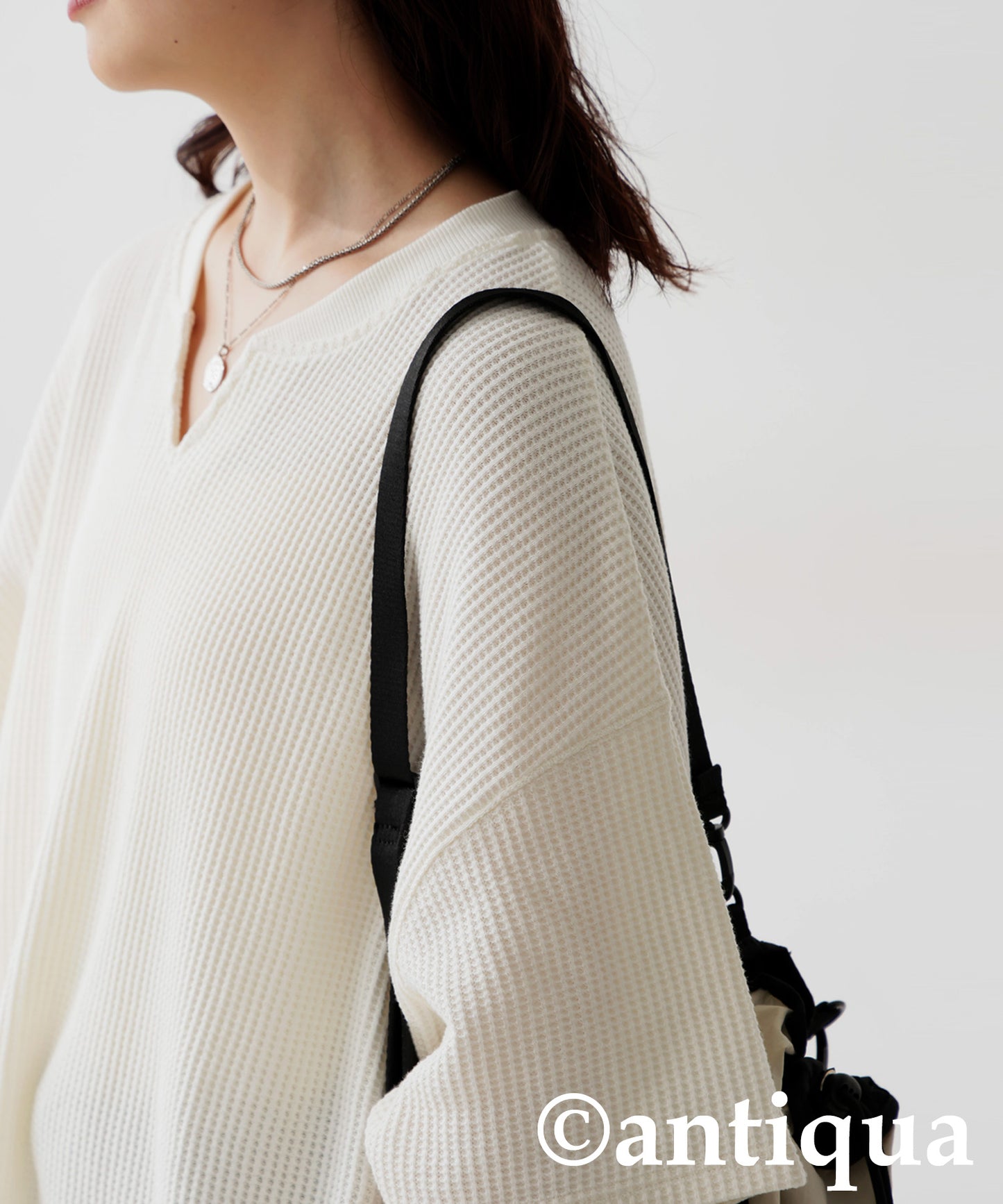 Ladies Kaftan Collar Top