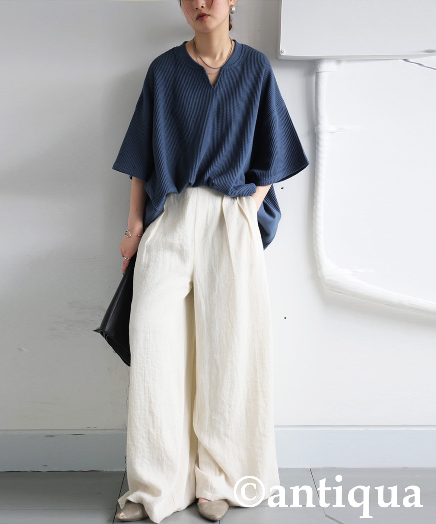 Ladies Kaftan Collar Top