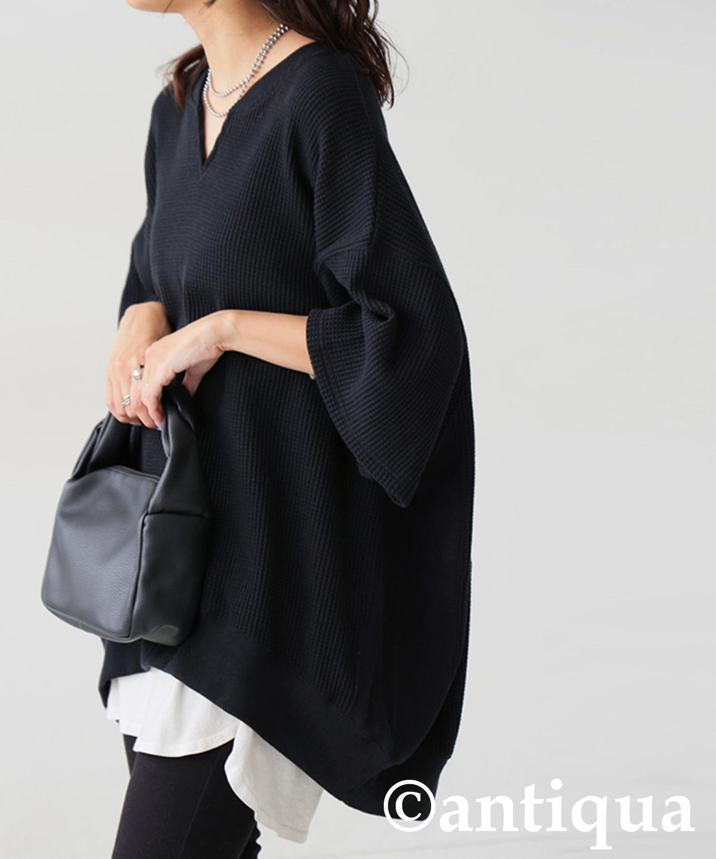 Ladies Kaftan Collar Top