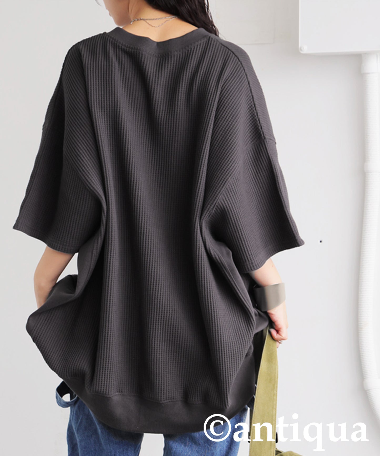 Ladies Kaftan Collar Top