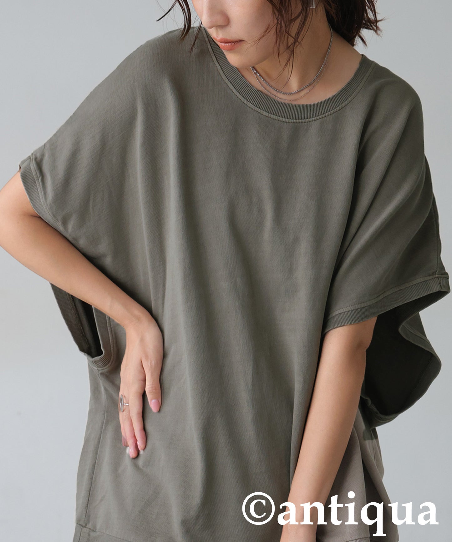 Ladies Vintage Style Mini Fleece T-Shirt