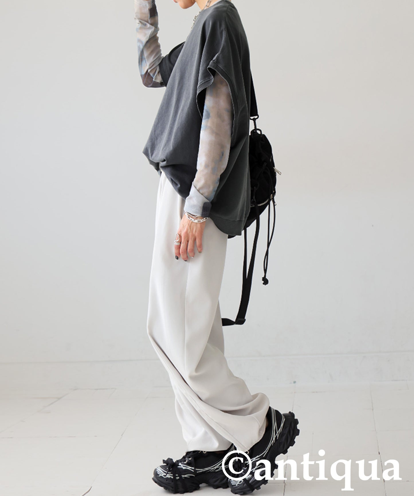 Ladies Vintage Style Mini Fleece T-Shirt