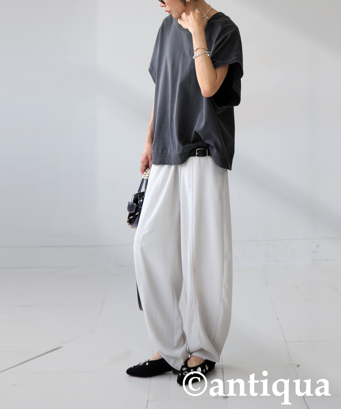 Ladies Vintage Style Mini Fleece T-Shirt