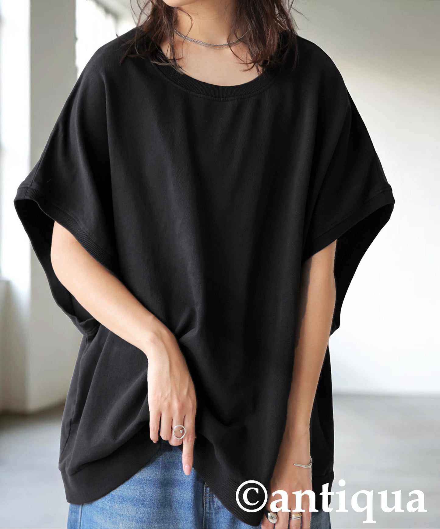 Ladies Vintage Style Mini Fleece T-Shirt