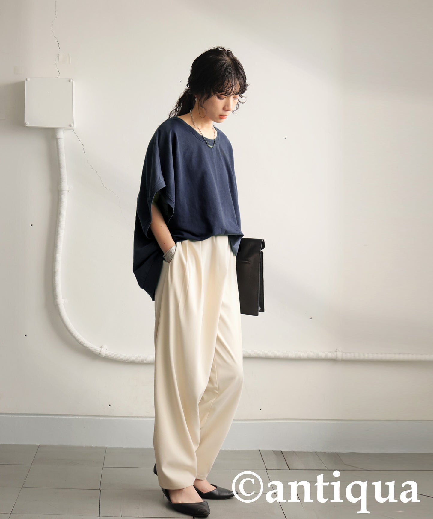 Ladies Vintage Style Mini Fleece T-Shirt