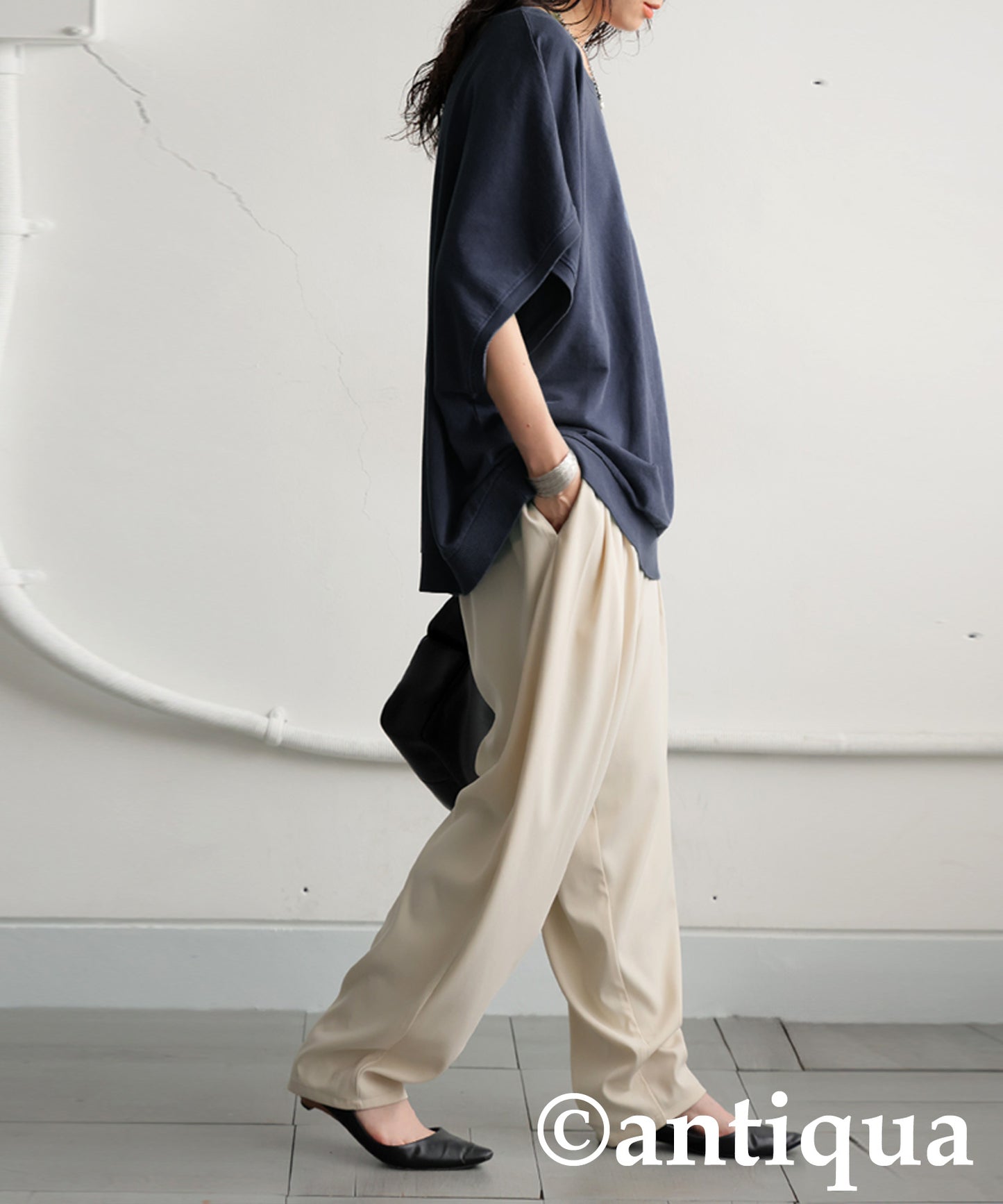 Ladies Vintage Style Mini Fleece T-Shirt