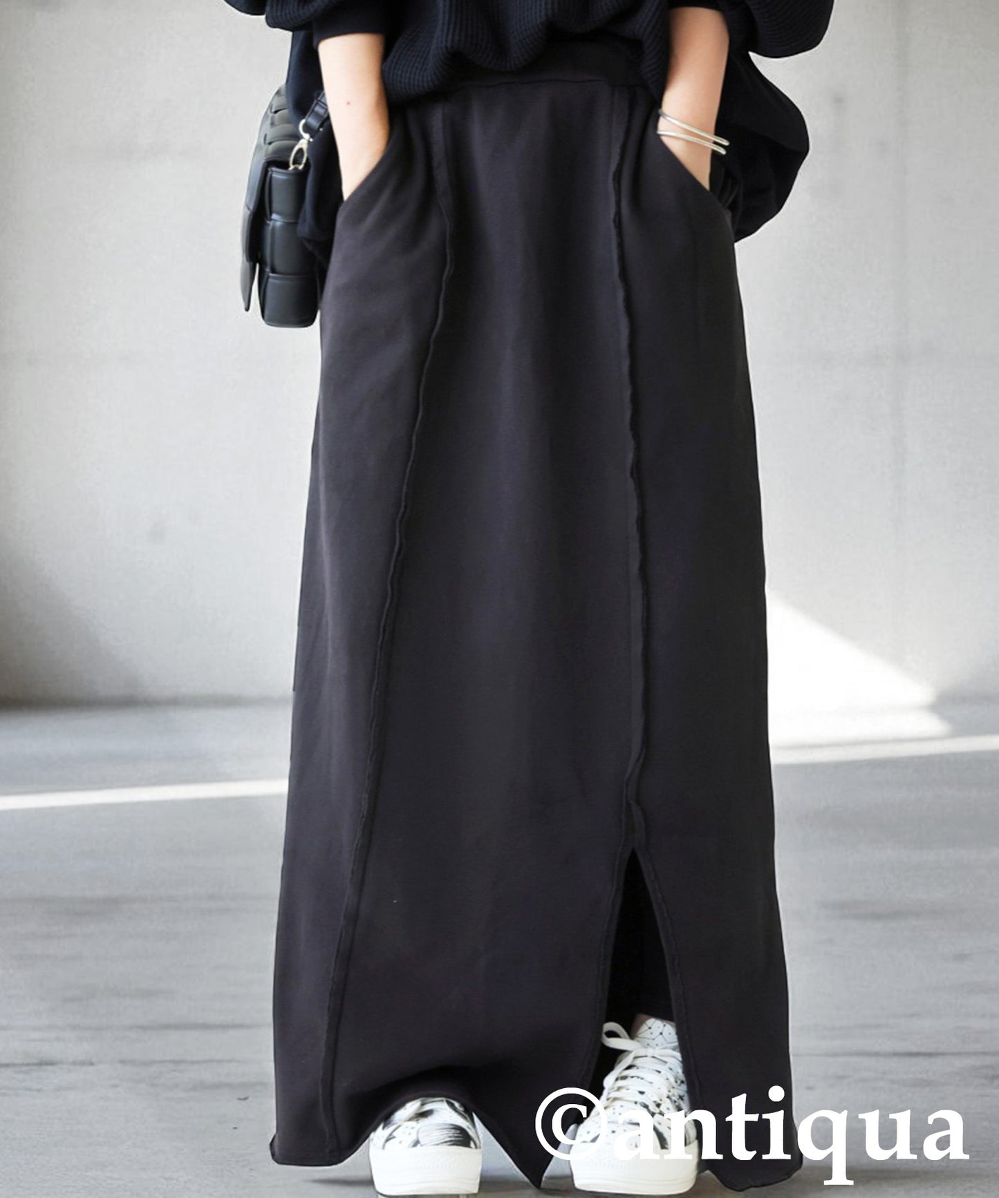 Ladies Fleece Long Skirt