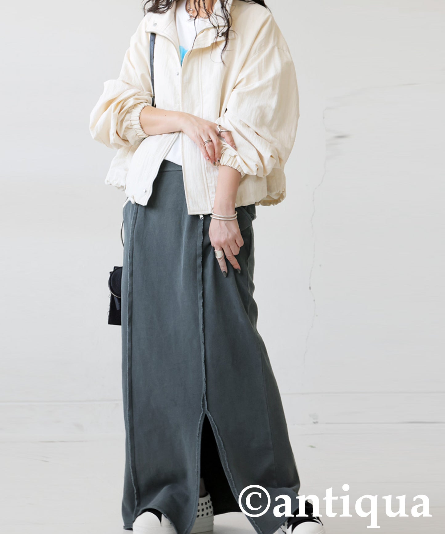 Ladies Fleece Long Skirt