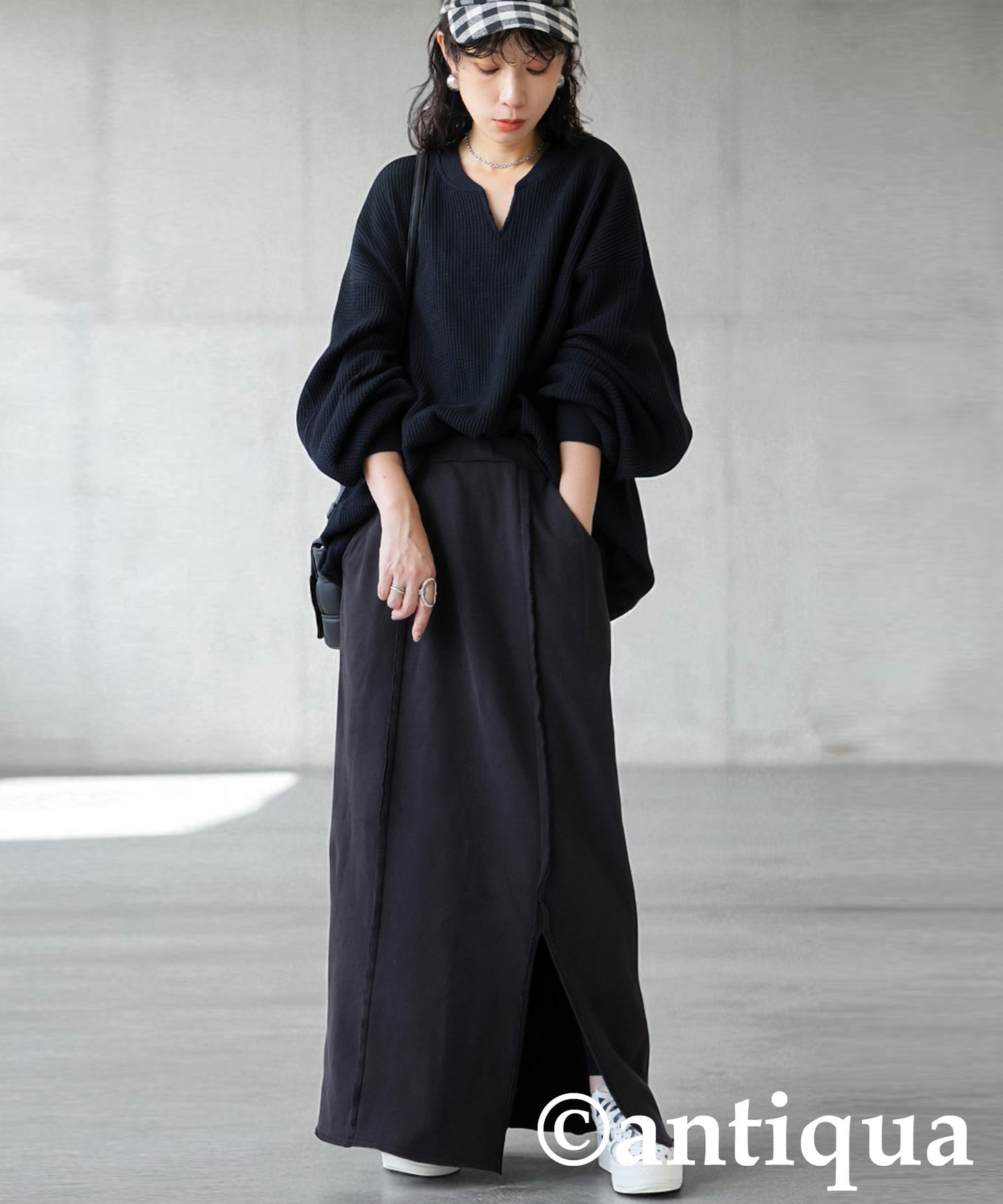 Ladies Fleece Long Skirt