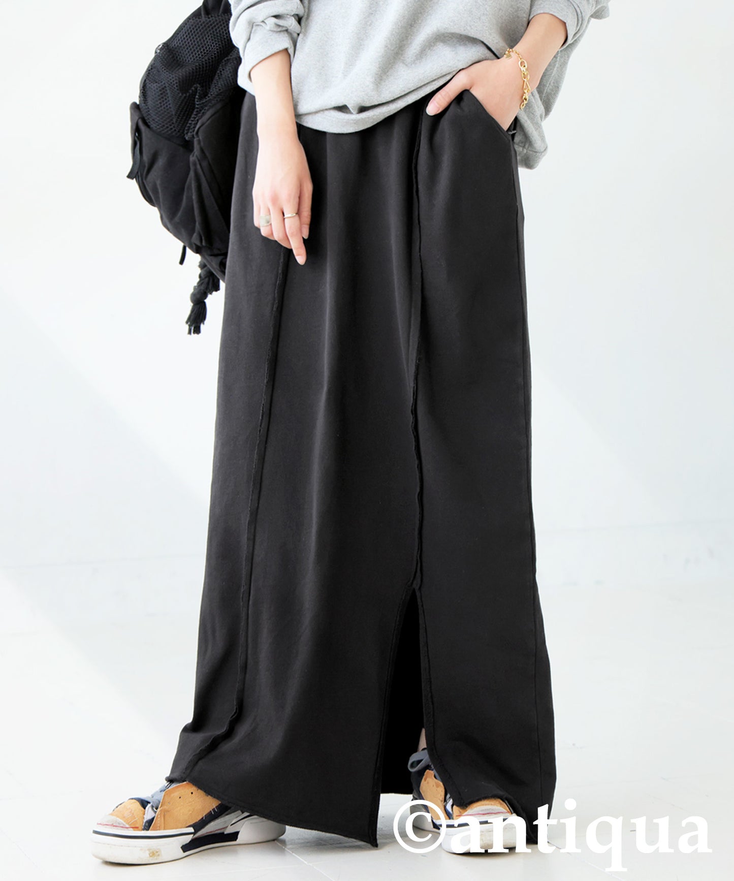 Ladies Fleece Long Skirt