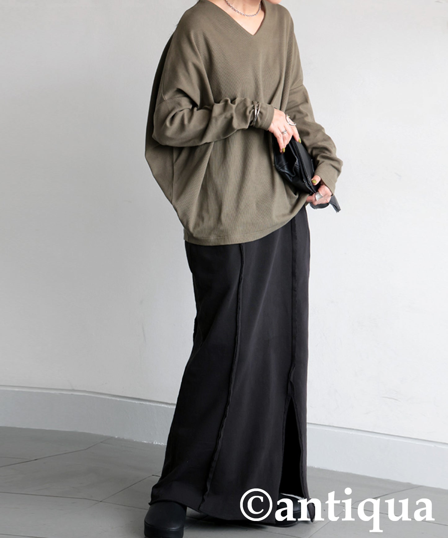Ladies Fleece Long Skirt