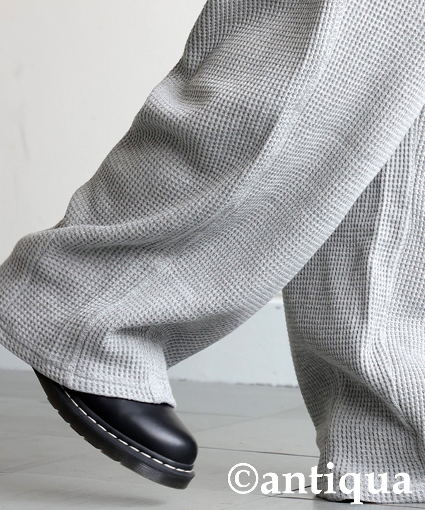 Waffle Wide Pants Men's