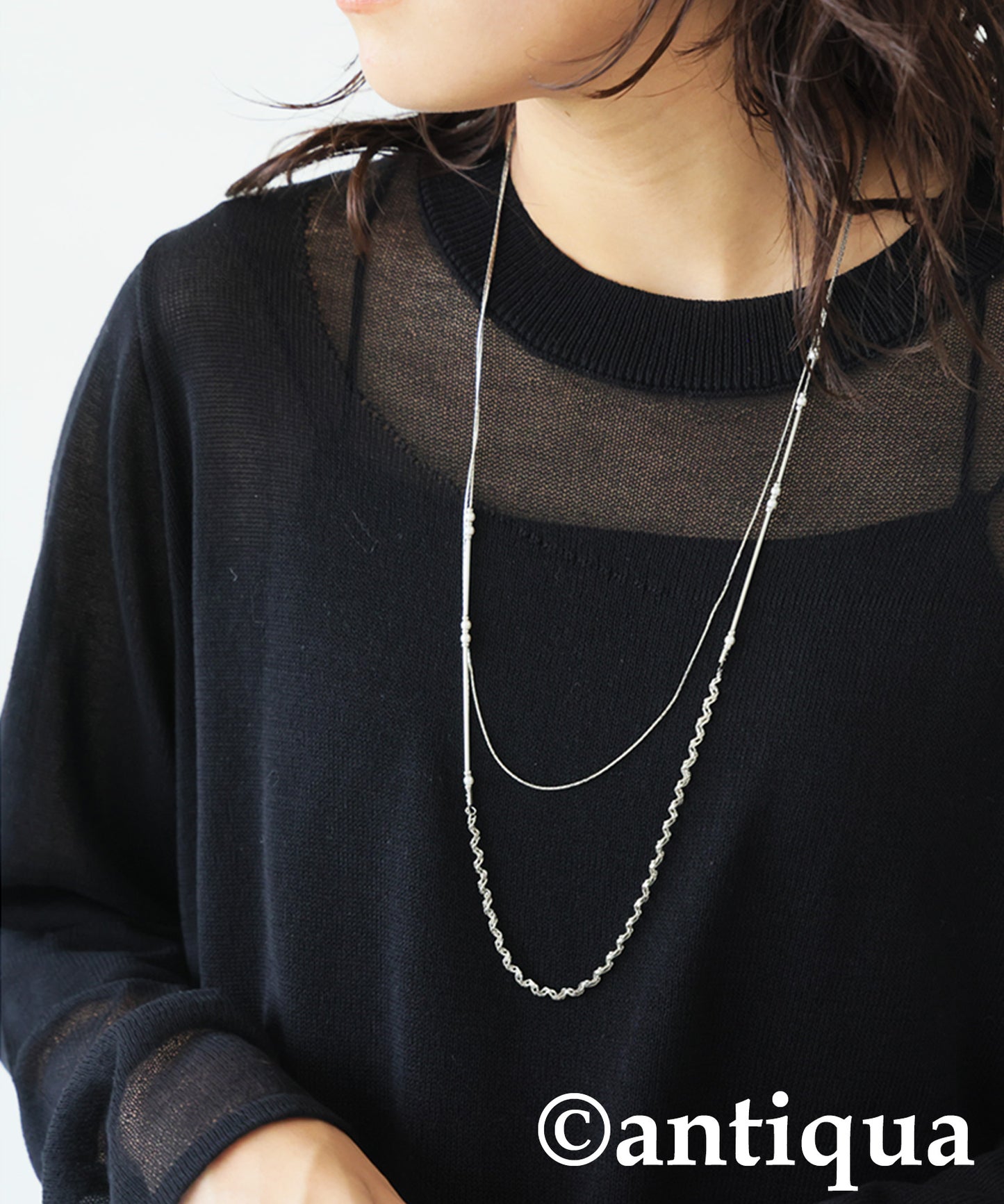 Ladies Sheer Knit Tops