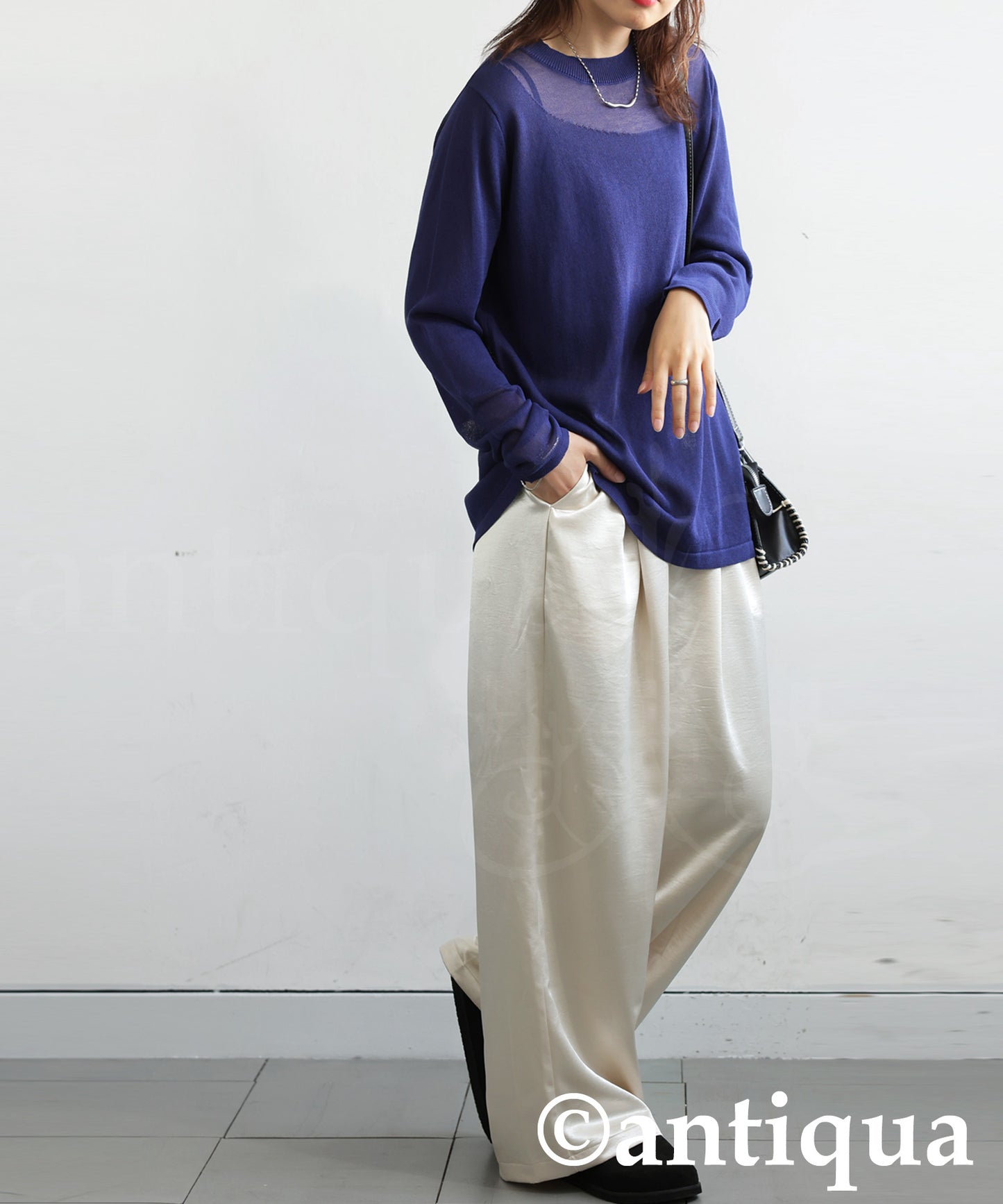 Ladies Sheer Knit Tops