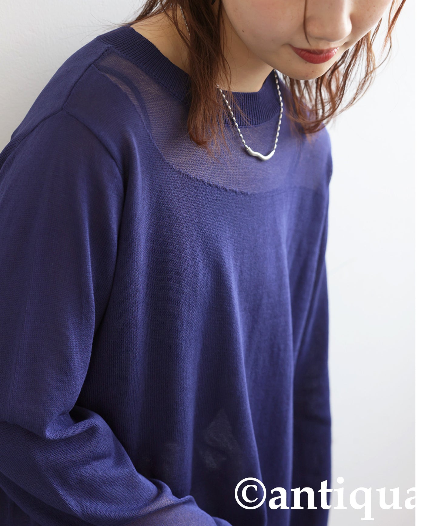 Ladies Sheer Knit Tops