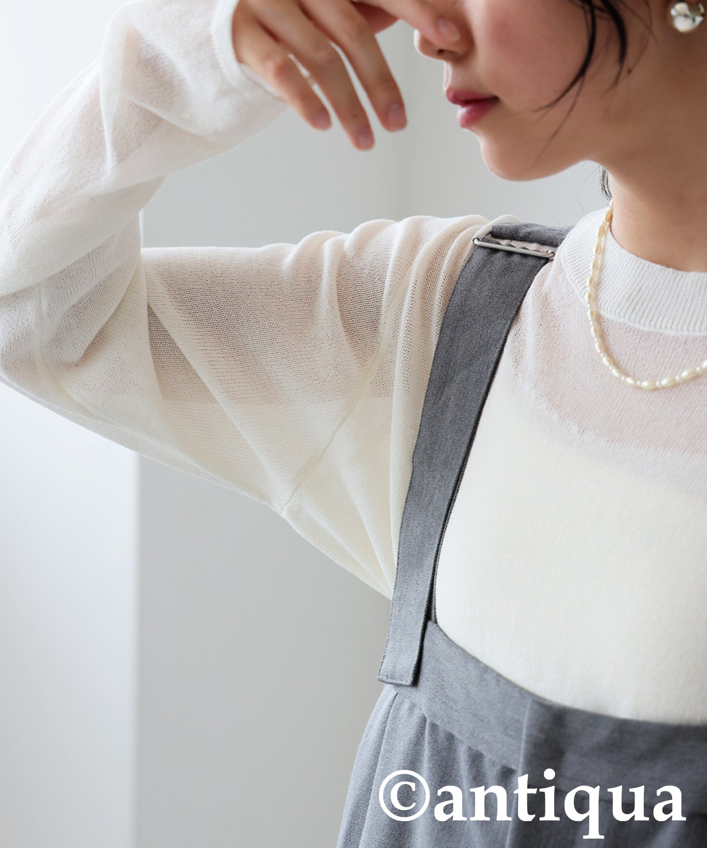 Ladies Sheer Knit Tops