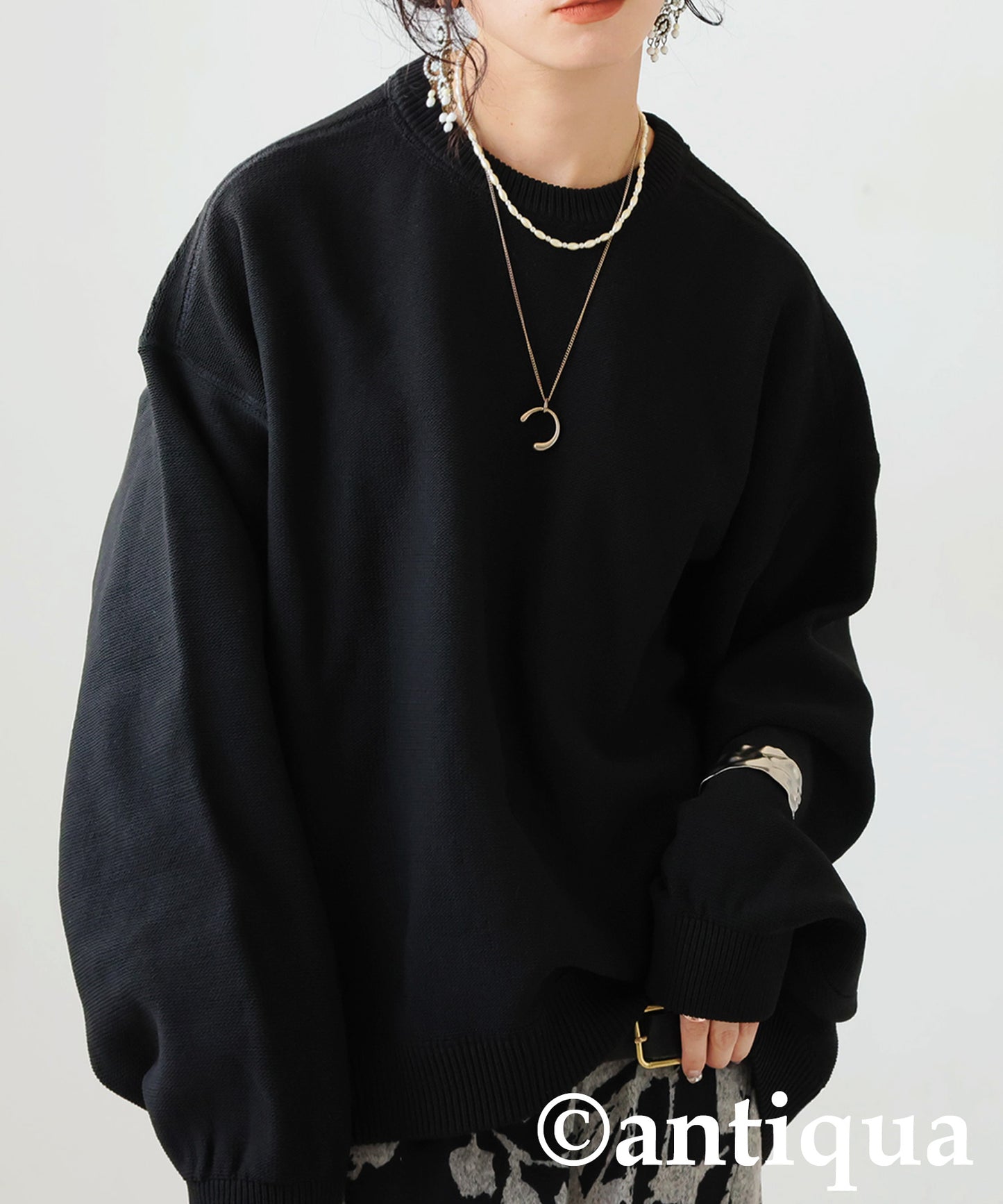 Sweat-Like Knit Ladies