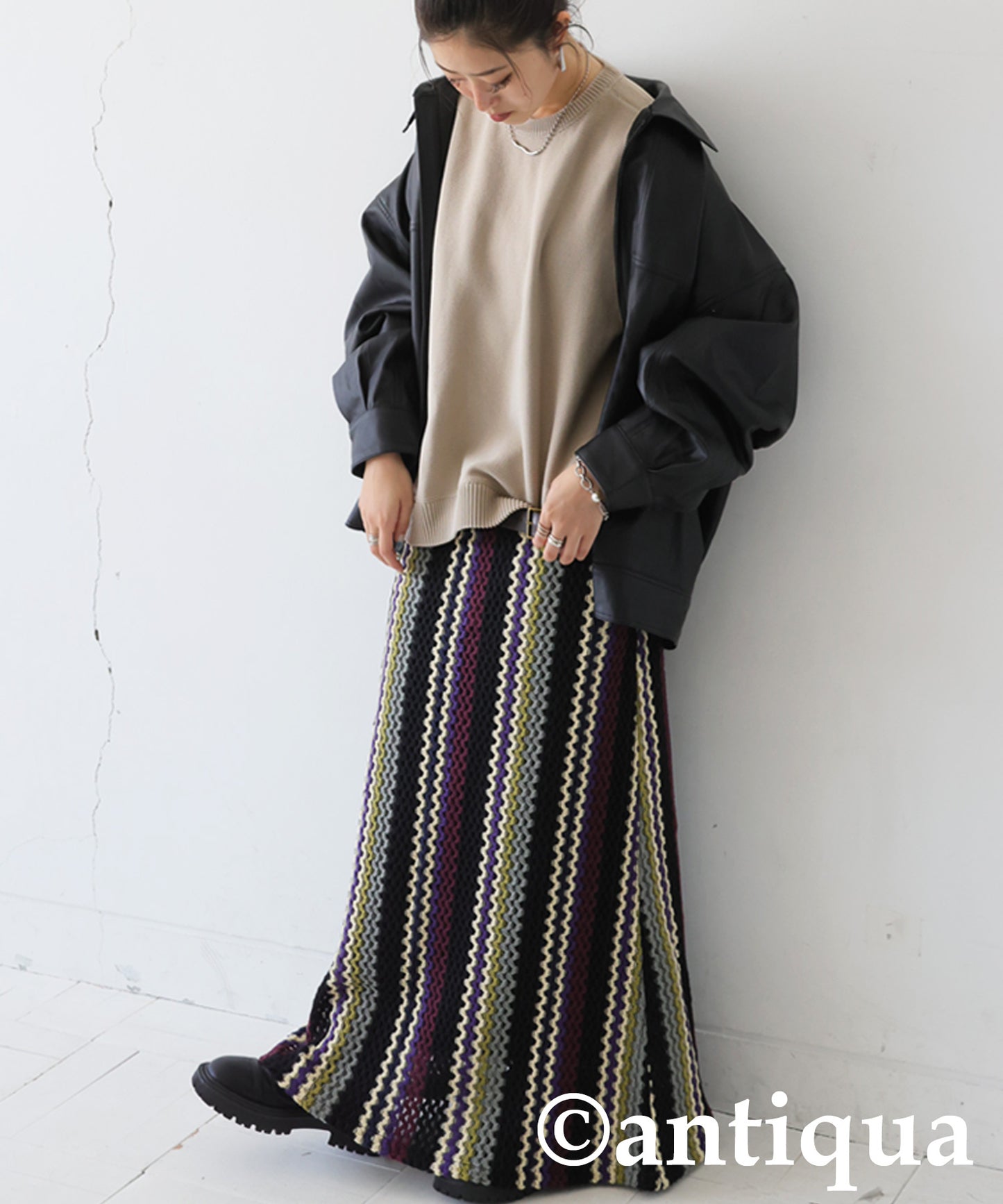 Sweat-Like Knit Ladies