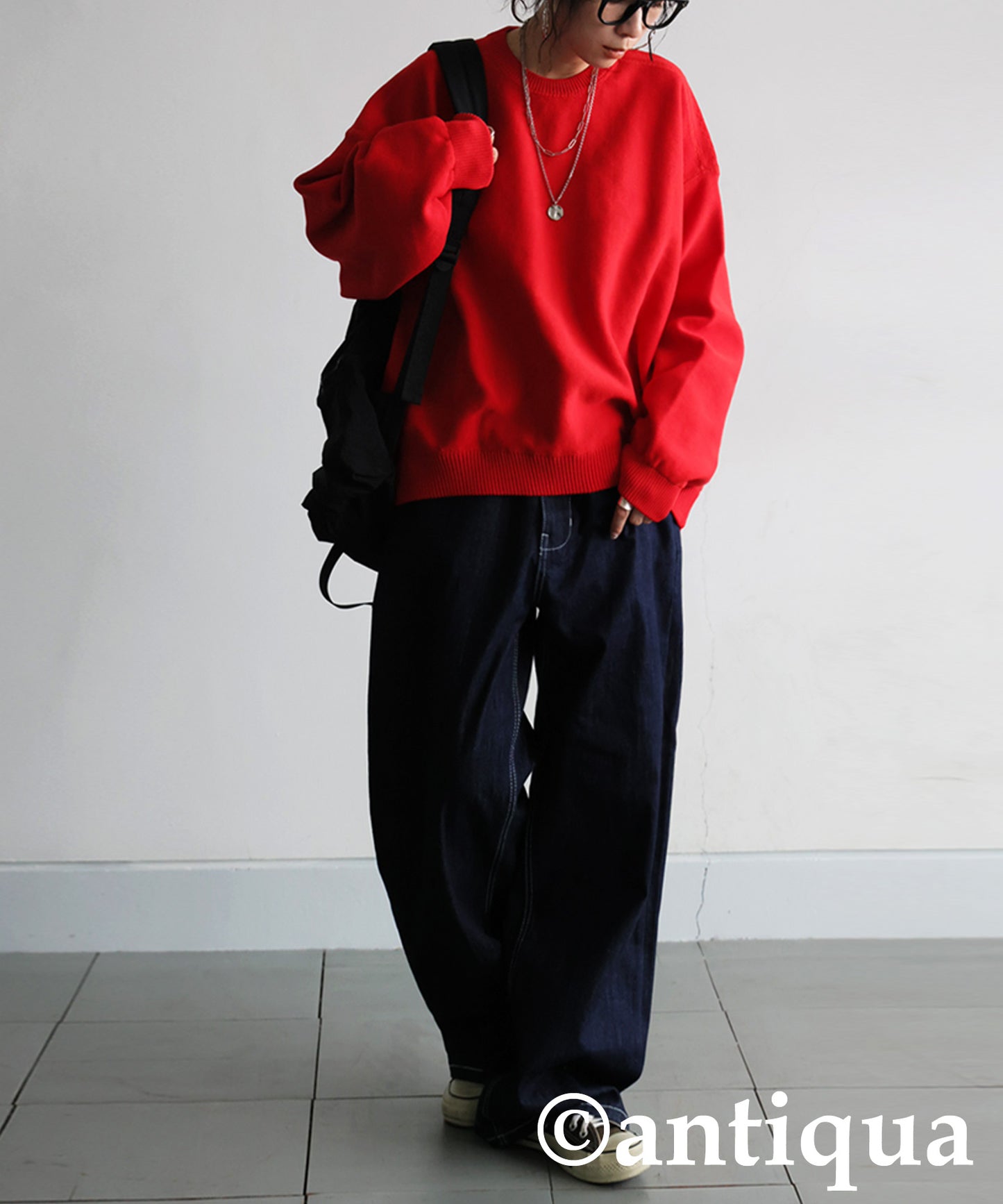 Sweat-Like Knit Ladies