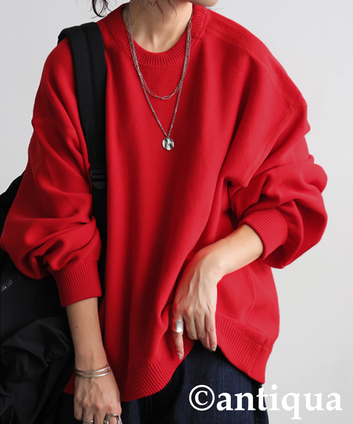 Sweat-Like Knit Ladies