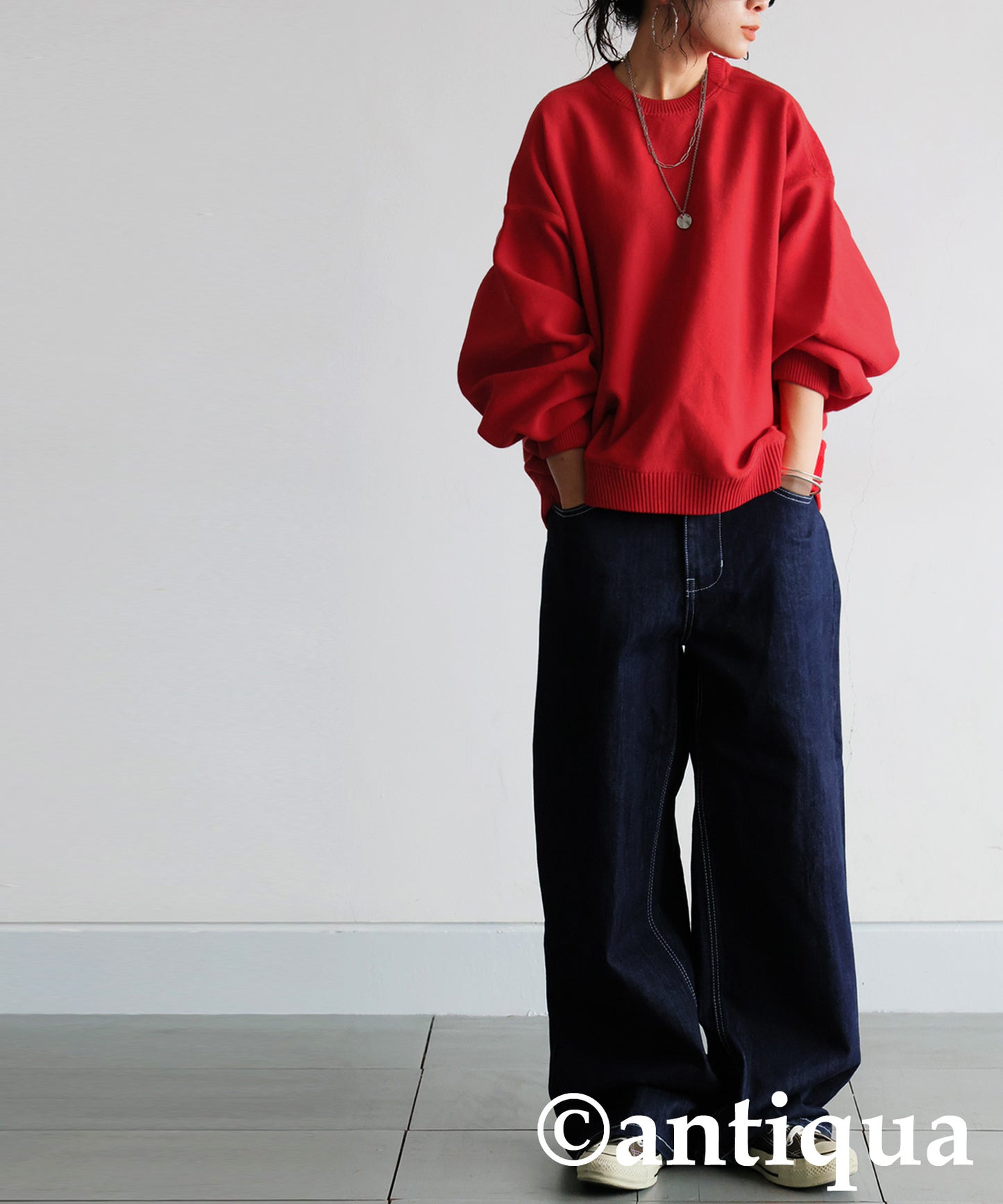 Sweat-Like Knit Ladies