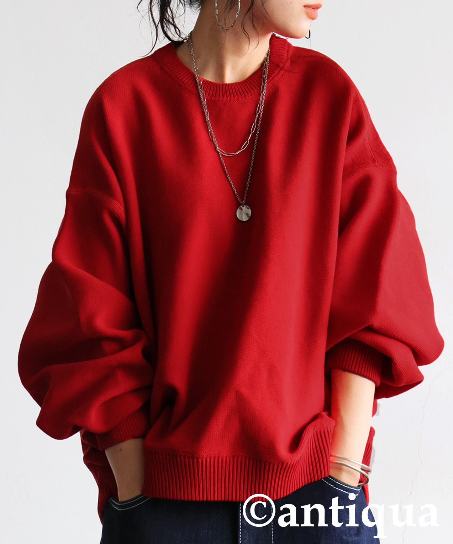 Sweat-Like Knit Ladies