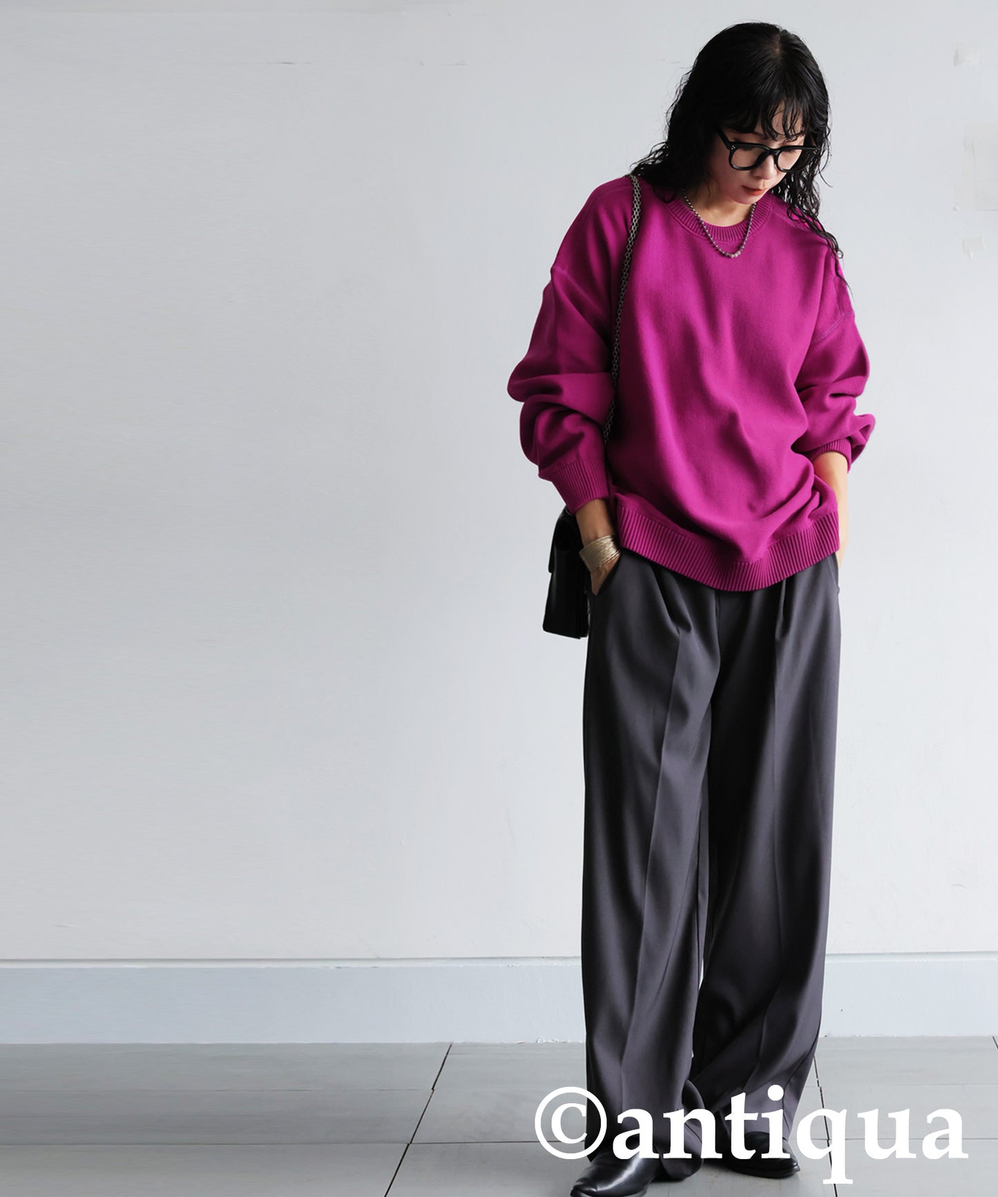 Sweat-Like Knit Ladies