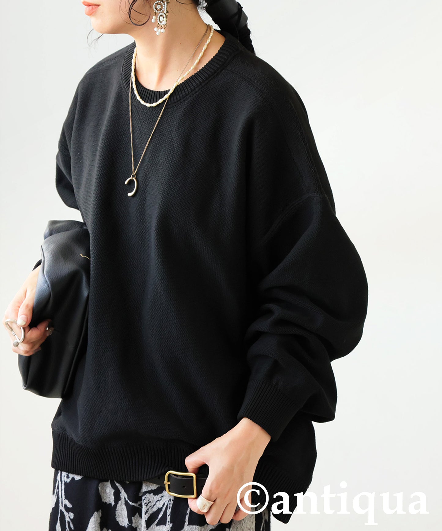 Sweat-Like Knit Ladies