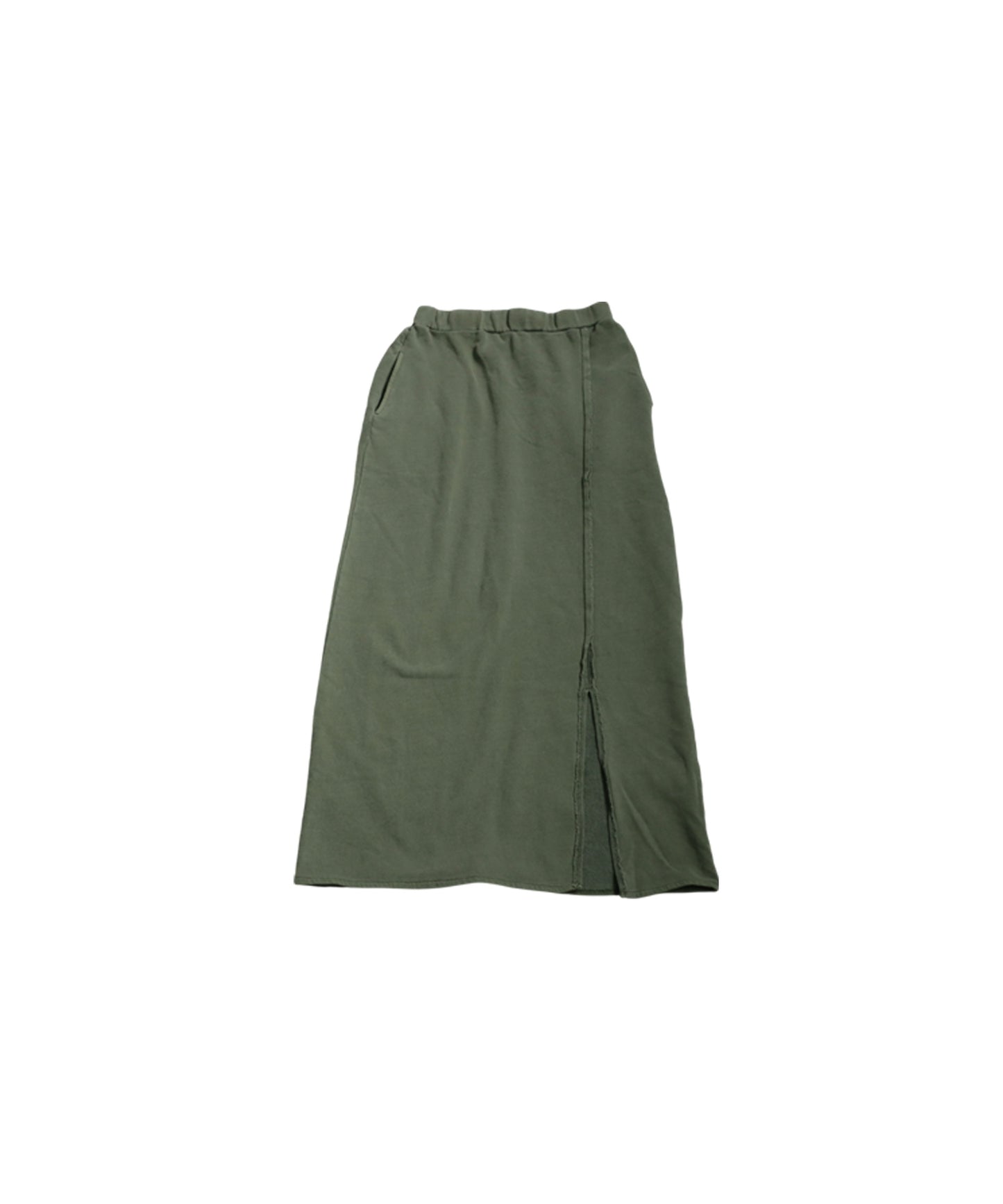 Pigment-Dyed Fleece Skirt Ladies