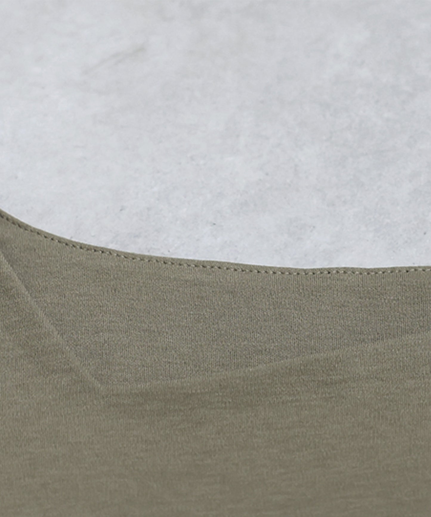 Diagonal Neck Long T-Shirt Ladies