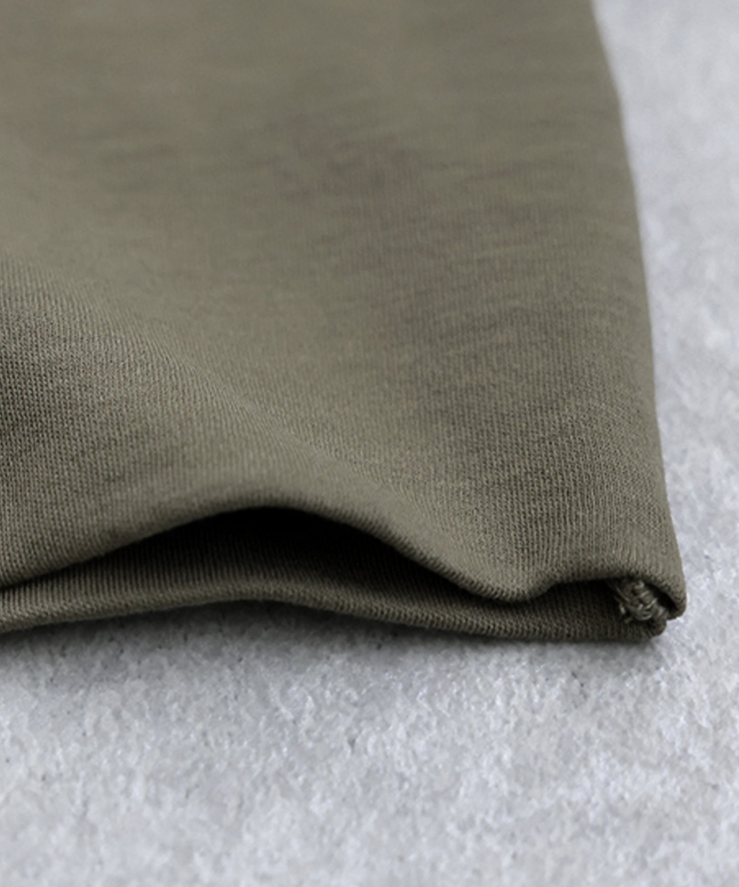 Diagonal Neck Long T-Shirt Ladies